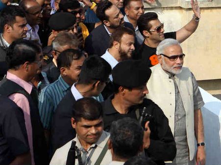 સલમાન અને નરેન્દ્ર મોદી