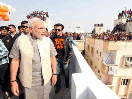 સલમાન અને નરેન્દ્ર મોદી