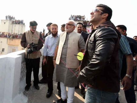 સલમાન અને નરેન્દ્ર મોદી