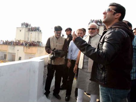 સલમાન અને નરેન્દ્ર મોદી