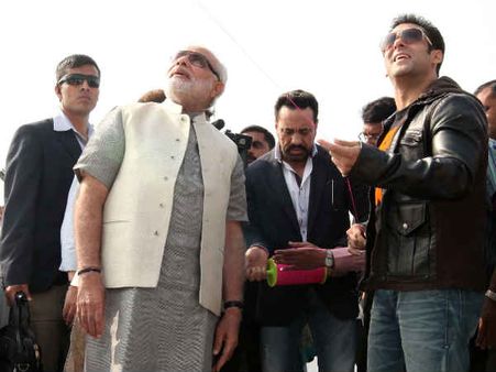 સલમાન અને નરેન્દ્ર મોદી