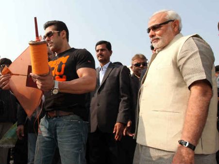 સલમાન અને નરેન્દ્ર મોદી