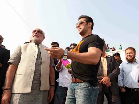 સલમાન અને નરેન્દ્ર મોદી