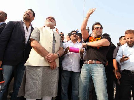 સલમાન અને નરેન્દ્ર મોદી