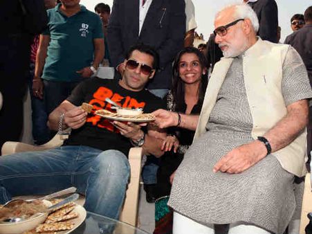 સલમાન અને નરેન્દ્ર મોદી