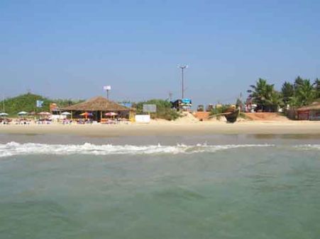 કોલવા બીચની અન્ય એક તસવીર