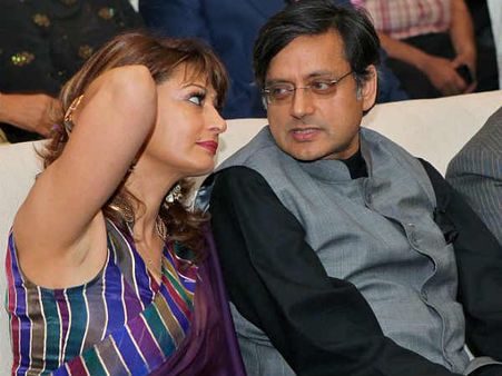 સુનંદા અને થરૂરે કહ્યું: અમે ખુશહાલ દંપતિ છીએ