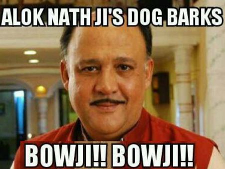 આલોકનાથ અને કૂતરો આલોકનાથ અને કૂતરો