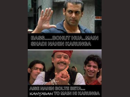 સલમાન ખાન અને આલોકનાથ સલમાન ખાન અને આલોકનાથ