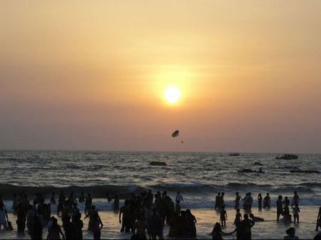 પ્રવાસીઓનું સ્વર્ગ છે ગોવાનો આ બીચ