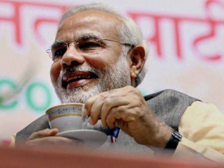 દેશના 300 શહેરોમાં 'ચા પર ચર્ચા વિથ નમો'