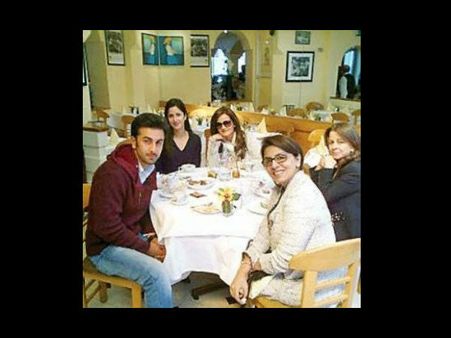 રણબીર-કૅટે સાથે ગાળેલી ક્ષણોની તસવીરી ઝલક