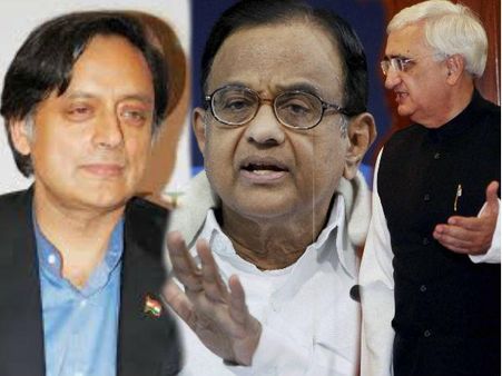 કોંગ્રેસમાં મોટા ફેરબદલઃ ચિદમ્બરમ, થરૂર અને સલમાનને બનાવ્યા પ્રવક્તા