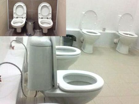 સોચી ઓલિમ્પિકમાં ટ્વિન ટૉયલેટ્સની તસવીરો થઇ વાયરલ!
