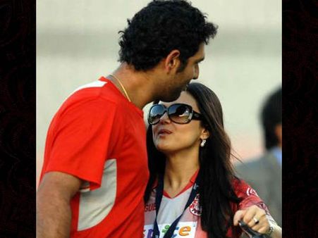 યુવરાજ-પ્રીતિ