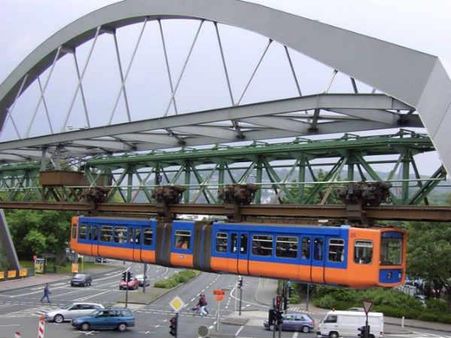 વિજળીથી વિશ્વની પહેલી મોનોરેલ