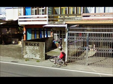 Kid Biking the Wrong Way