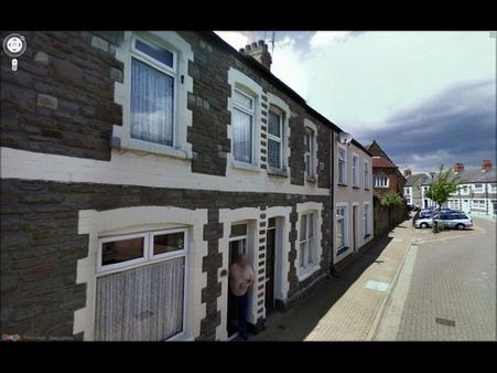 Man, Getting a Feel for Today's Weather