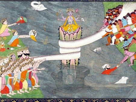 શા માટે શિવને દર્શાવવામાં આવે છે, નીલા કંઠ સાથે?