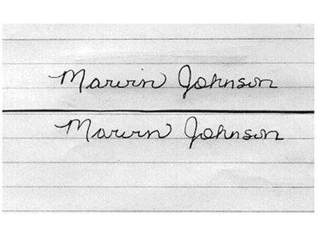 લખાણ-હસ્તાક્ષરમાં કોઇ અંતર નહીં