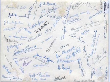 કપાયેલા હસ્તાક્ષર