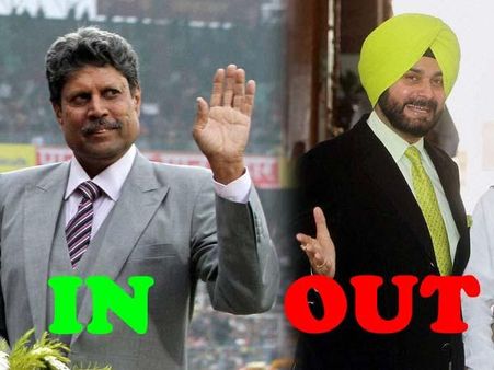 'આપ'ની સાથે કપિલ દેવની નવી પારી, સિદ્ધૂ આઉટ!