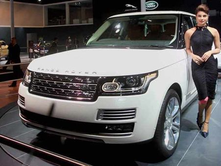 ઓટો એક્સપોમાં પ્રિયંકા