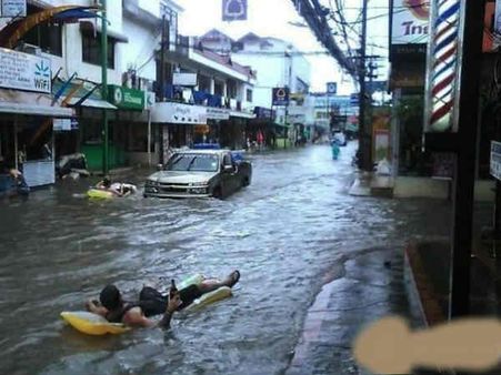 રસ્તા પર આરામ 