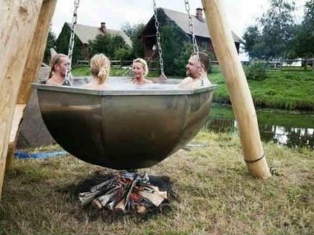 ન્હાવાની ગજબ રીત 