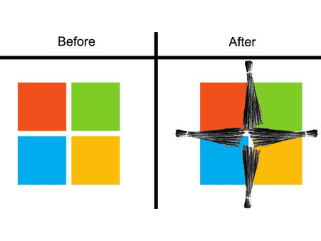 Microsoft Logo will be changed 