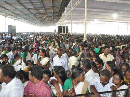 કોચ્ચિની રેલીમાં ભારે જનમેદની 