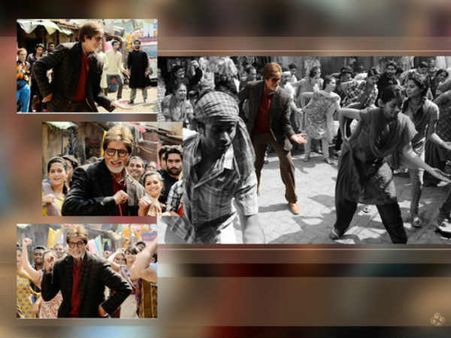 બાળકો સાથે ડાન્સ કર્યો