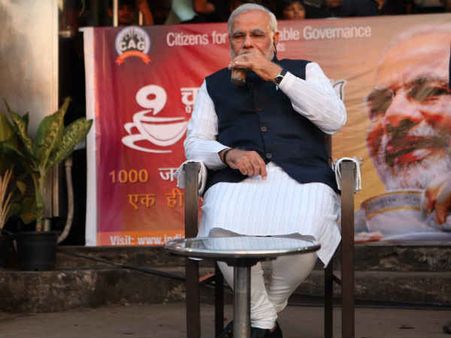 'ચાય પે ચર્ચા'ને અદભૂત પ્રતિસાદ