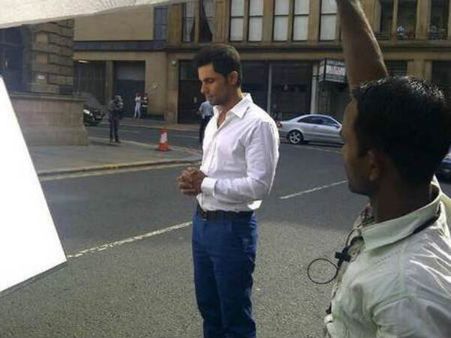 કિક ફિલ્મના સેટ પરની તસવીરો