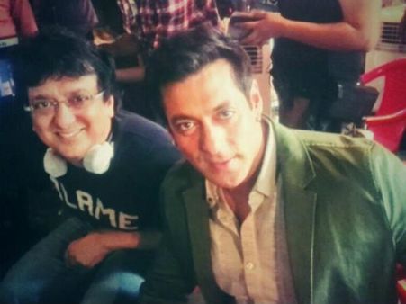 કિક ફિલ્મના સેટ પરની તસવીરો