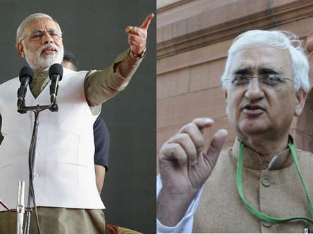 ખુર્શીદે મોદીને કહ્યા 'નપુંસક', 'તમે હત્યારાઓને રોકી ન શક્યા'