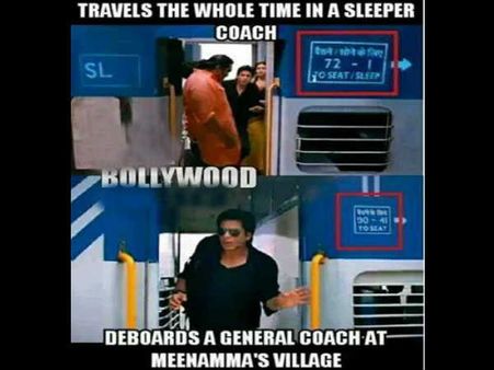 સ્લીપરમાં પ્રવાસ, જનરલમાંથી ઉતરાણ 