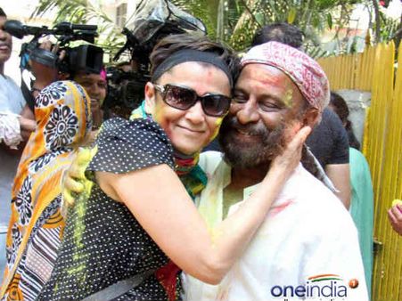 શબાના-જાવેદના ઘરે હોળી સમરાંગણ