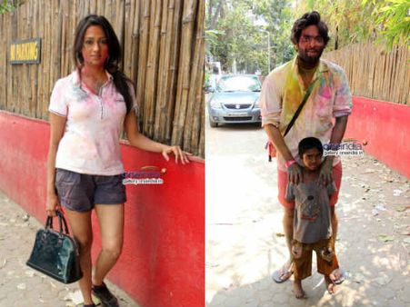 શબાના-જાવેદના ઘરે હોળી સમરાંગણ