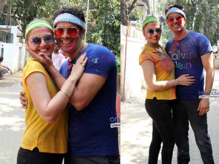 શબાના-જાવેદના ઘરે હોળી સમરાંગણ