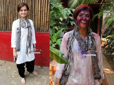 શબાના-જાવેદના ઘરે હોળી સમરાંગણ