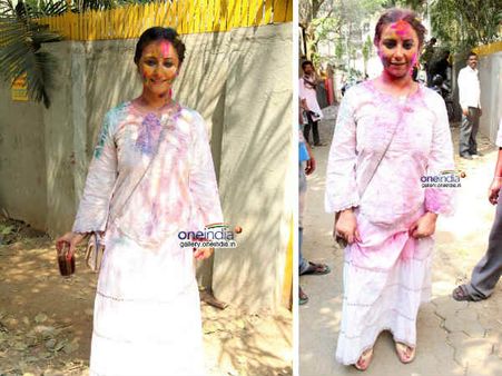 શબાના-જાવેદના ઘરે હોળી સમરાંગણ