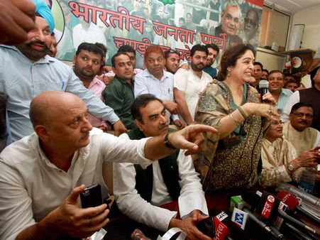 કિરણ ખેરને ચંદીગઢની ટિકિટ