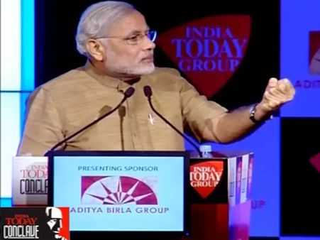 મહારાષ્ટ્રના વર્ધામાં મોદીએ કોંગ્રેસને ફરી લલકાર્યું