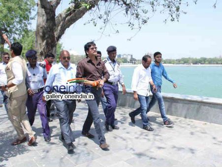 નાગાર્જુને નીહાળ્યું અમદાવાદ