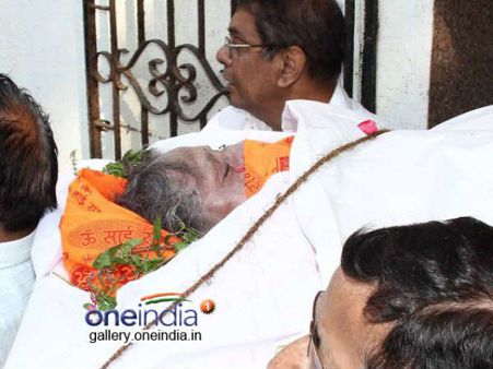 નંદાના અંતિમ સંસ્કાર