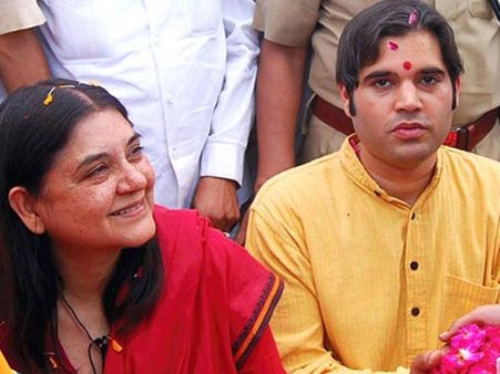 વરૂણને કોઇએ અમેઠીનો ખોટો વિકાસ બતાવ્યોઃ મેનકા ગાંધી