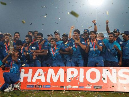 વિશ્વ ટી20 ચેમ્પિયન શ્રીલંકા