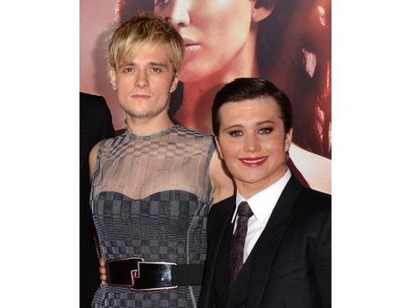 Jennifer Lawrence and Josh Hutcherson Jennifer Lawrence and Josh Hutcherson