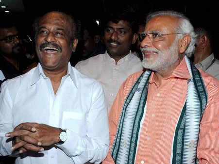 રેલીને સંબોધિત કર્યા બાદ મોદીએ કરી મુલાકાત